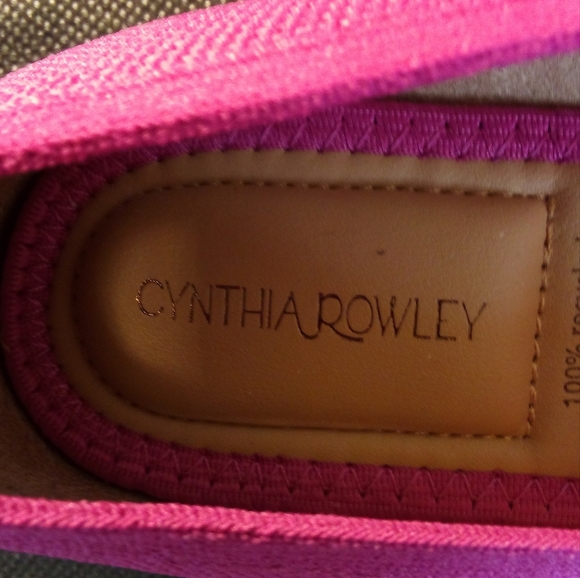 Cynthia Rowley - NWOT, Haisley Flats, 7 M,Pink Preppy #232231 Cushioned Insoles - Picture 8 of 15